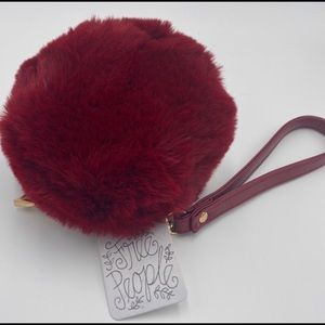 Free People Pom Pom Wristlet